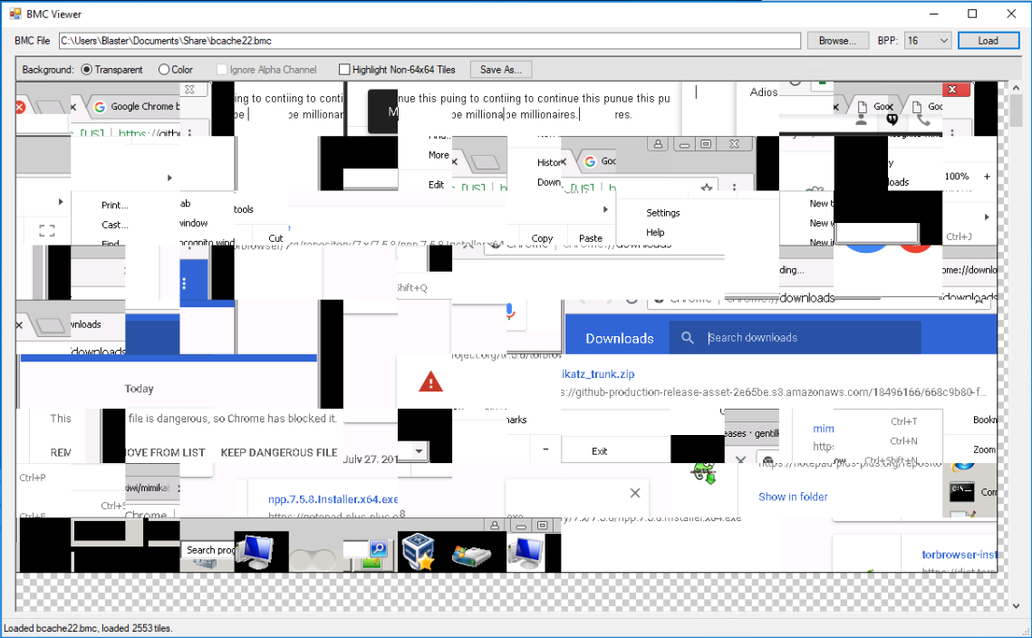 Do You Even Bitmap Cache, Bro?